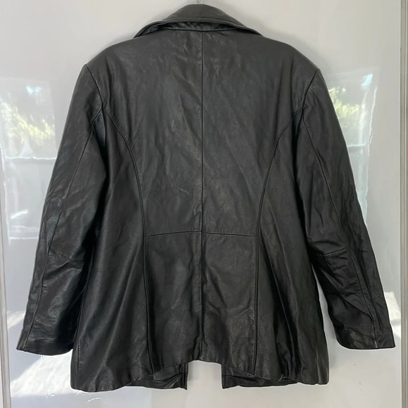Maxima Wilsons Vintage 100% Leather Jacket Size Large - Picture 5 of 15
